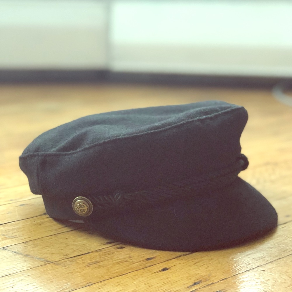 Black Baker Boy Cap
